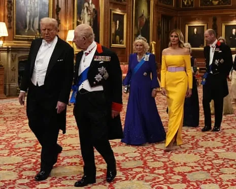 The Royal Family Present Grand Welcome During Demonstrations; Kimmel Pulled From Air Over Kirk Remarks